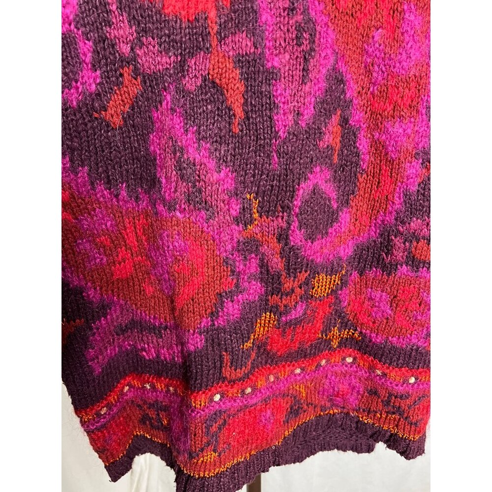 Carol Little Knit Wear Small Colorful Sweater With Fish Y2K Comfortable - Picture 3 of 9
